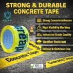 KYI & A Concrete Shuttering Tape 72mm 3 Inch x 150m | High Strength (Pack of 4, 50m) - Image 4