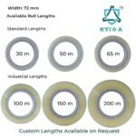 KYI & A Transpernte BOPP Packing Tape | 48 mm x 150 Meter | Carton Sealing Tape | Single Roll - Image 3