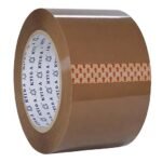 KYI & A Brown BOPP Packing Tape  | Carton Sealing Tape | Single Roll (72mm)